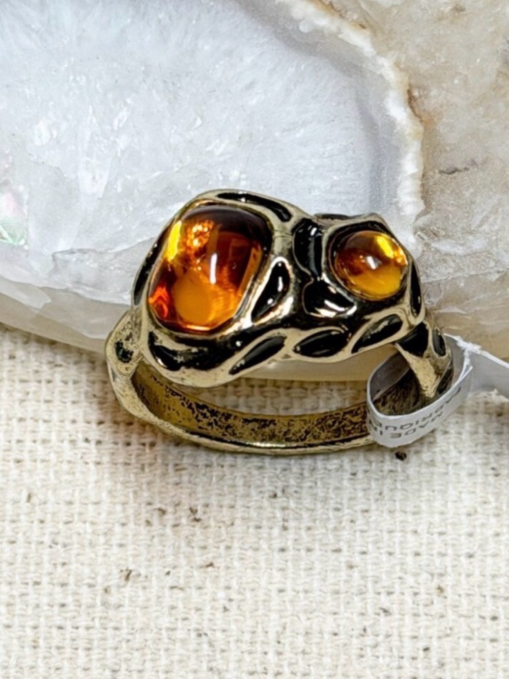 FREE PEOPLE Gloria Ring 7 $28 NWT - Picture 5 of 7